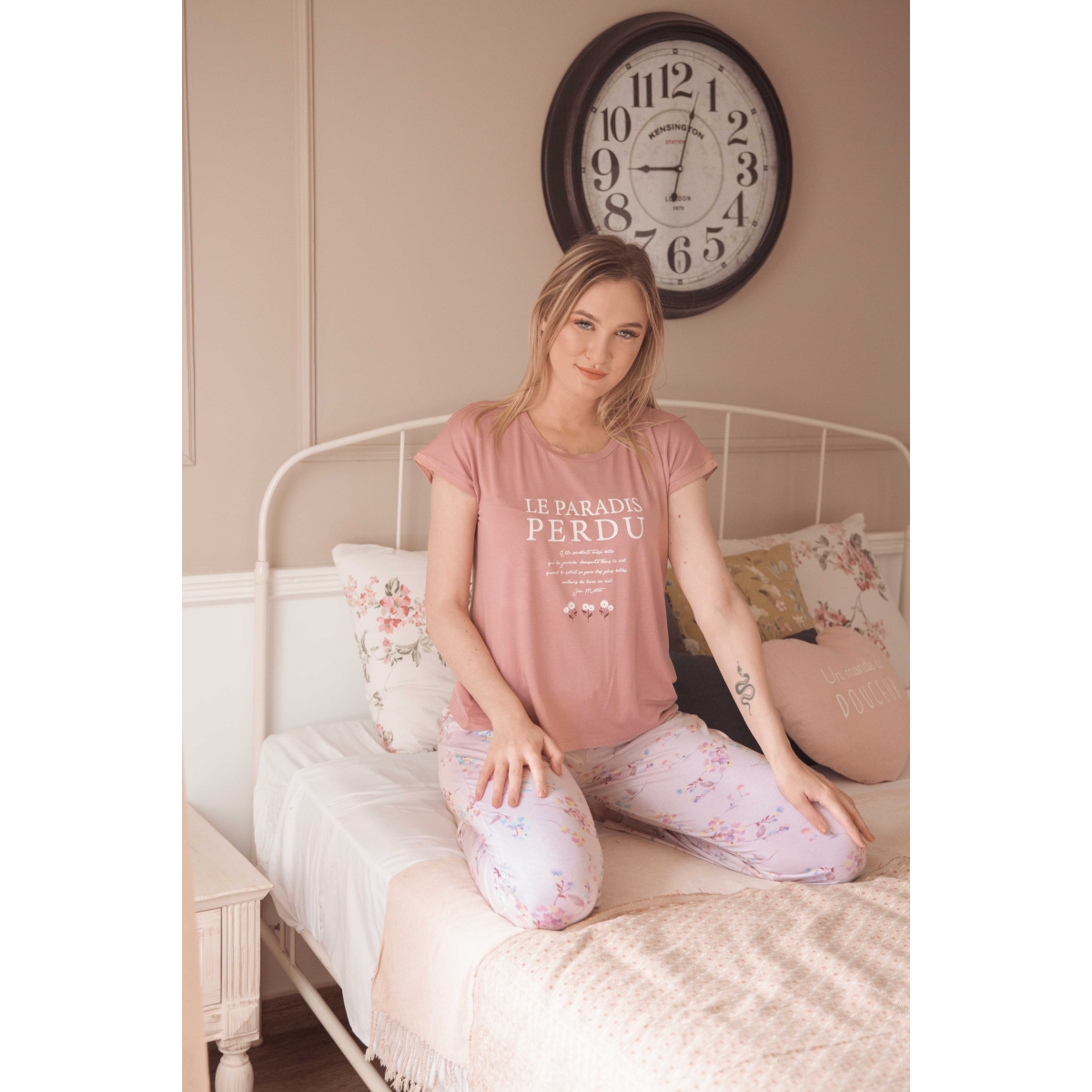 Ensemble pyjama Paradis (Rose)